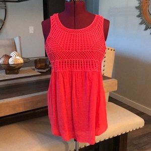 Melissa Paige Sleeveless Crochet Top